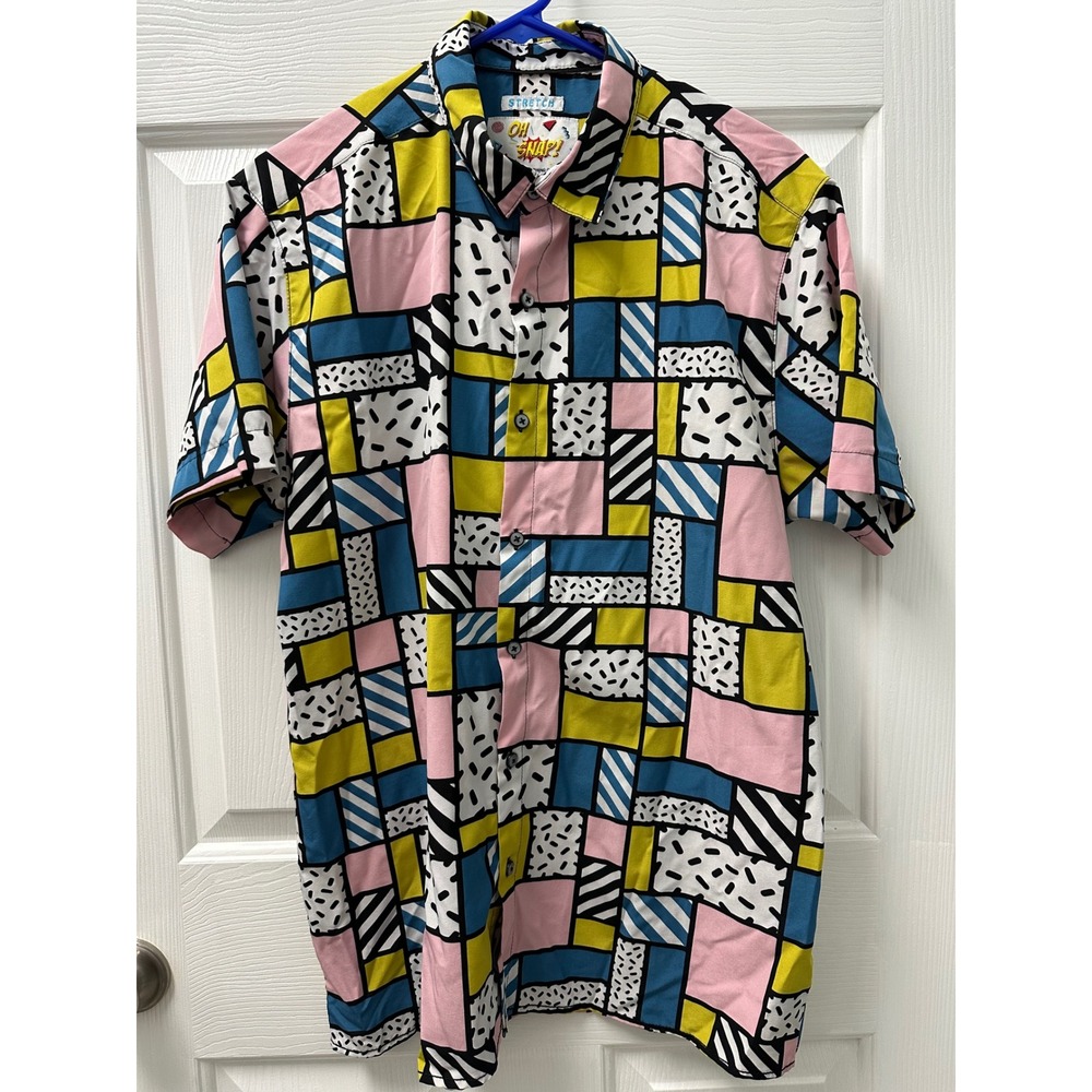 Oh Snap! By Drill Clothing Co Vintage Shirt Retro Rad 80s Vibe Large